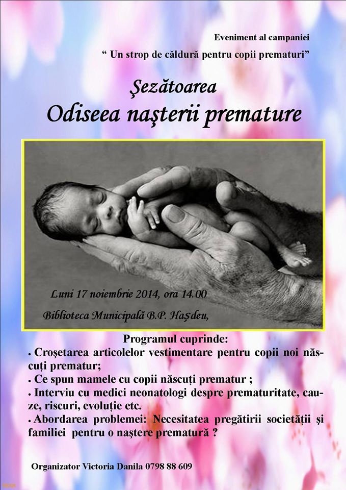 Sezatoarea Odiseea nasterii premature