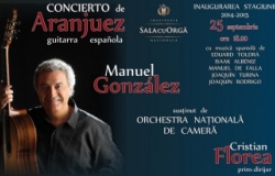 Vestitul chitarist Manuel Gonzalez vine cu un concert la Chișinău