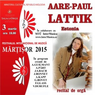 AARE-PAUL LATTIK /Estonia/ Recital de Orga
