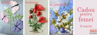 Atelier gratuit de broderie în panglică pentru mame