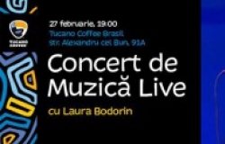 Concert de muzică live cu Laura Bodorin