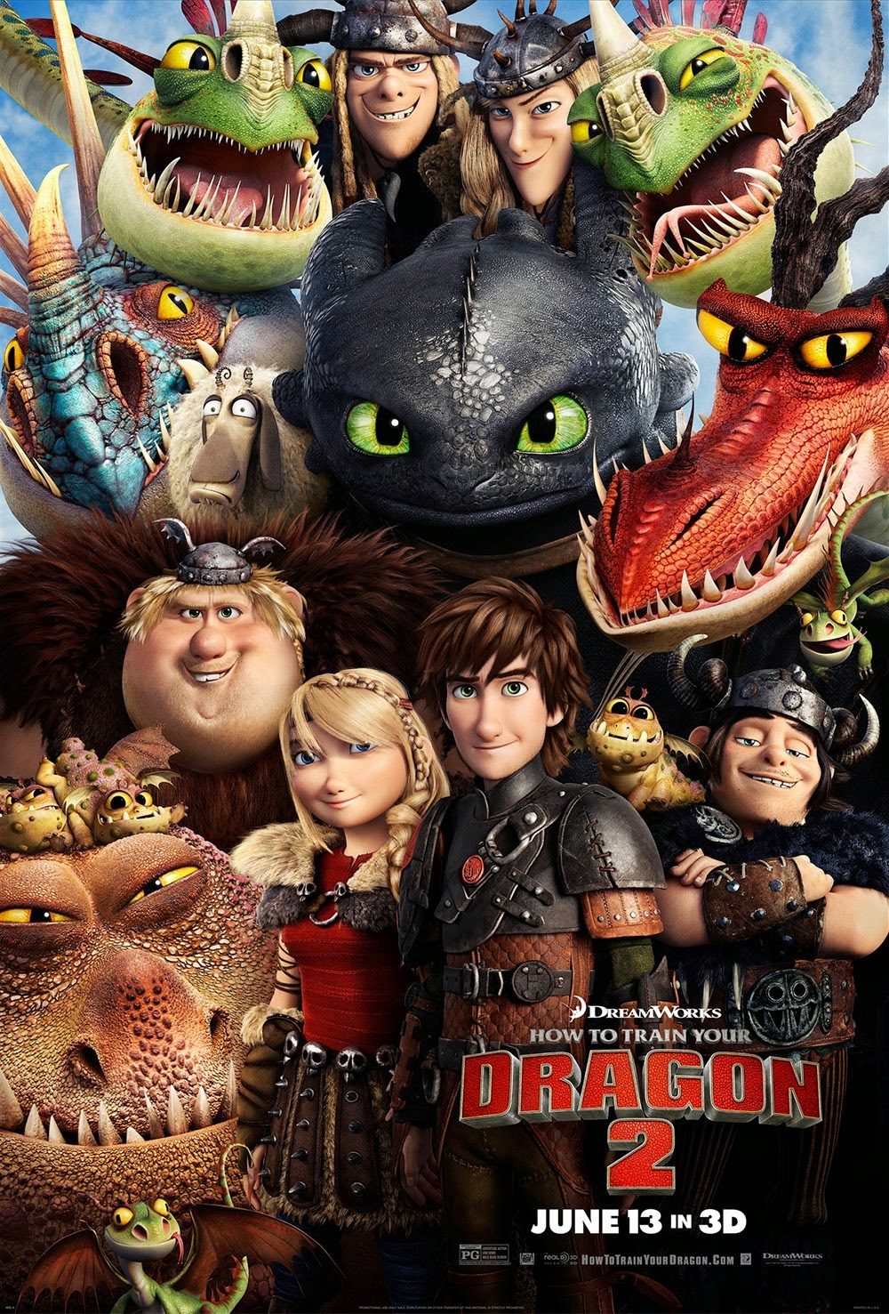 How to Train Your Dragon 2-3D