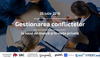 'Gestionarea conflictelor. La locul de muncă și în viața privată'