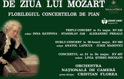 Ко дню Моцарта "Сборник Фортепьянных концертов" в Органом зале Кишинева