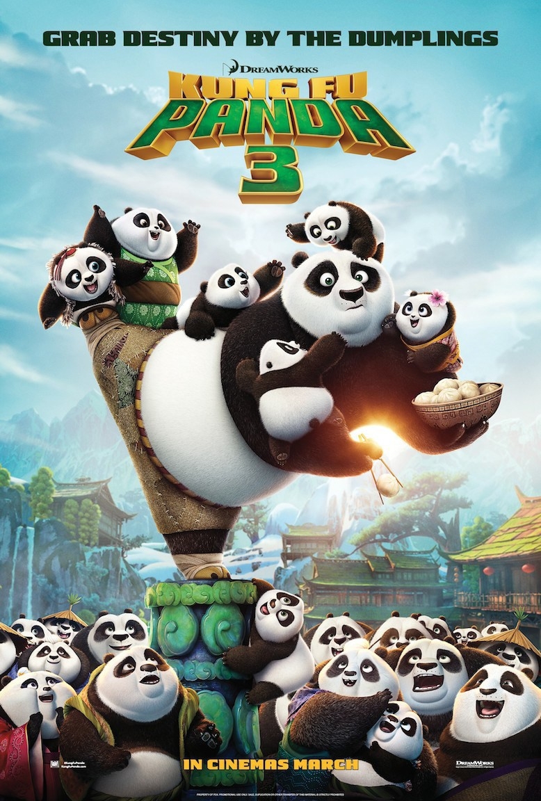 Kung Fu Panda 3 în 3D