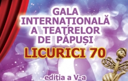 Gala internationala a teatrelor de papusi - "Licurici 70 "