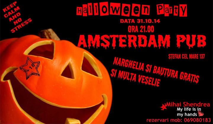 Мистический Хэллоуин в Amsterdam Pub