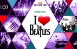 Motif invites to the party «I love the Beatles»
