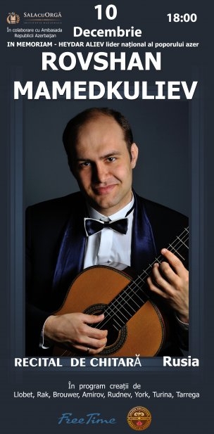 Recital de chitara - Rovshan  MAMEDKULIEV  /Rusia/