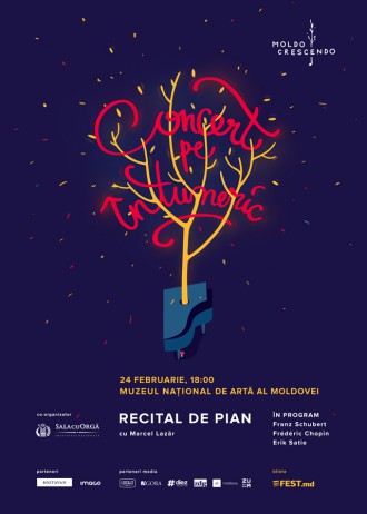 Recital de pian pe întuneric