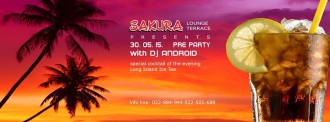 Sakura sushi-bar приглашает на вечеринку с Dj Android