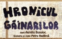 Spectacolul "Hronicul Găinarilor" la teatrul Mihai Eminescu