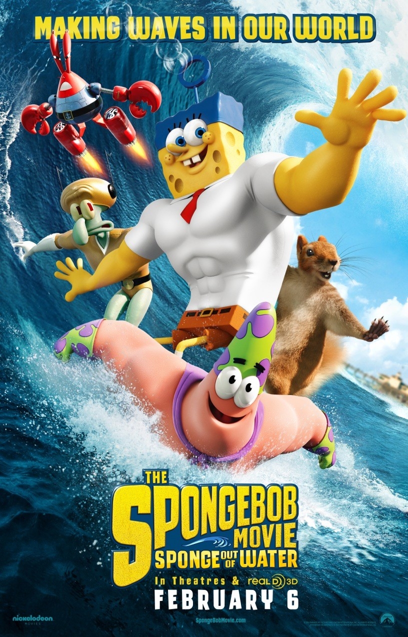 SpongeBob: Aventuri pe uscat 3D