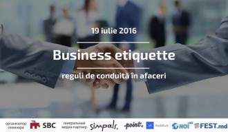 Training: 'Business etiquette'