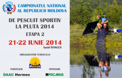 Второй тур II - го Чемпионата Молдовы по спортивной ловле поплавочной удочкой