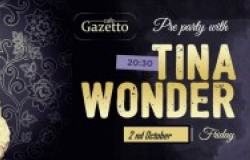 Weekend pre-party с DJ Tina Wonder в Cafe Gazetto