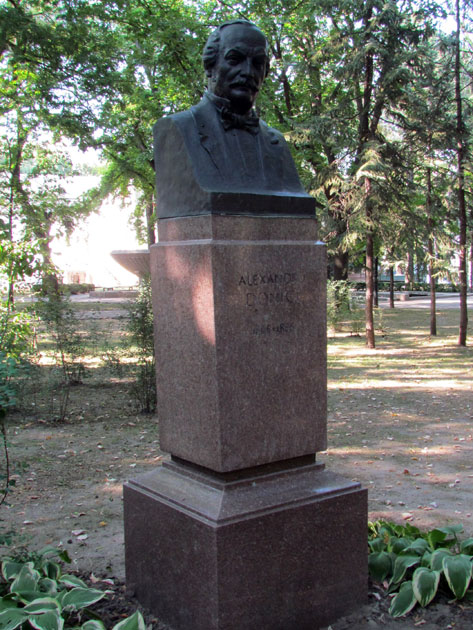 Bust of Alexander Donicha in the Alley of Classics