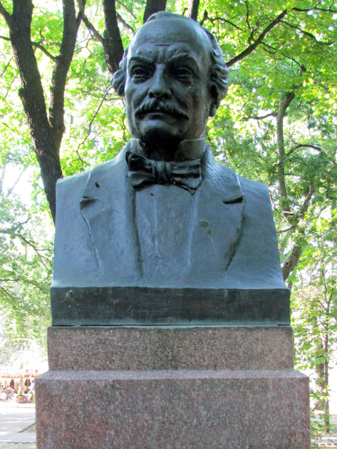 Bust of Alexander Donicha in the Alley of Classics