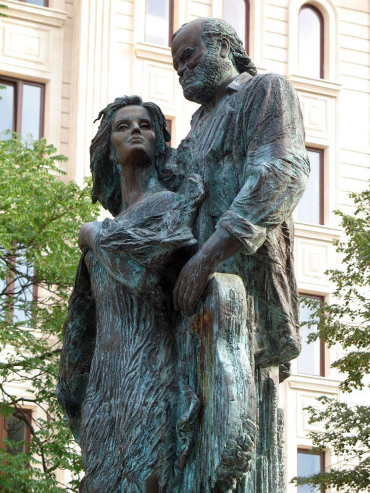 Monument to Ion and Doina Aldea-Teodorovici