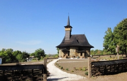 Assumption Church (1642) at the Museum Village