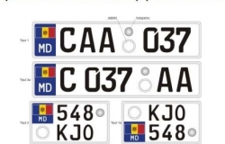 “Registru” a pus în circulaţie noi plăcuţe de înmatriculare pentru maşini