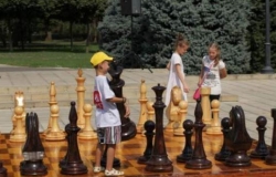 Исчезнувшие с центральной площади, шахматные фигуры найдены