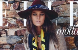 Модель из Молдовы появилась на обложке ноябрьского Elle