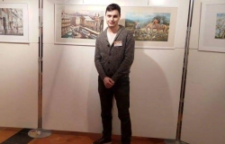 Un pictor moldovean își expune lucrările la Londra