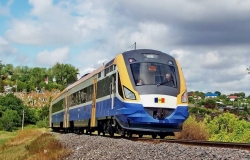 După reparație în România trenul modernizat «Chișinău-Ungheni» a fost pus în circulație