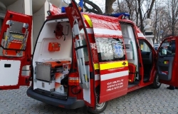 Пять машин скорой помощи передаст Румыния службе SMURD в Бельцах