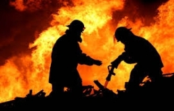 Разрушительный пожар вспыхнул в городе Дурлешты