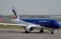 Самолет со 160 пассажирами на борту застрял на взлетно-посадочной полосе в кишиневском аэропорту
