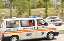 В центре Кишинёва в ДТП попала машина скорой помощи