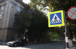 В Кишиневе появились новые пешеходные переходы