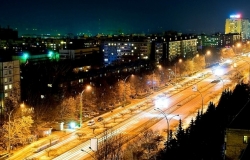 В Кишиневе проходят работы по освещению бульвара Дачия