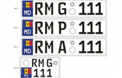 License plates of European standards are introduced in Moldova